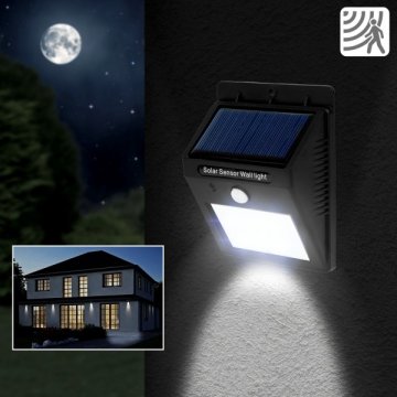 Venkovní LED osvětlení s pohybovým senzorem - solární…