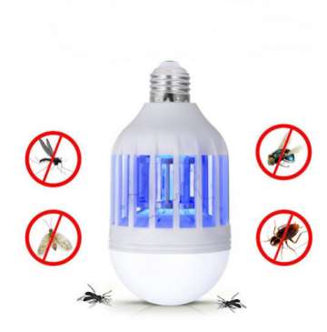 Elektrický lapač hmyzu s LED světlem + poštovné jen za…
