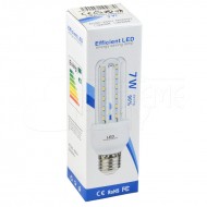 LED žárovka E27 - 7W + poštovné jen za 1 Kč