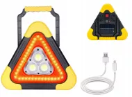 Výstražný LED trojúhelník - svítilna a lampa + poštovné jen za 1 Kč