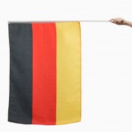 Německá Vlajka na Žerdi (90 x 60 cm) + poštovné jen za 1 Kč