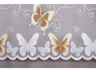Barevná záclona Motýl  160 cm