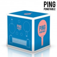 Přenosná Stolní Hra Ping Pongtable + poštovné jen za 1 Kč