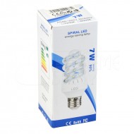 LED žárovka spirálová E27 - 7W + poštovné jen za 1 Kč