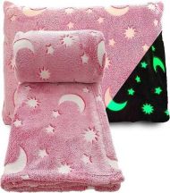 Magická svítící deka STARS - ružová + poštovné jen za 1 Kč