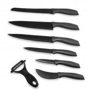 Profesionální Keramické Nože Bravissima Kitchen Titanium (7 kusů) + poštovné jen za 1 Kč