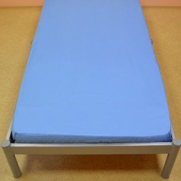 Prostěradlo Apex Microtop - Jednolůžko 90 x 200 cm - Modrá