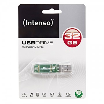 USB flash disk INTENSO 3502480 32 GB Transparentní + poštovné jen za 1 Kč