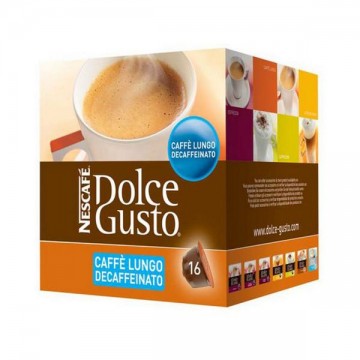 Kávové kapsle Nescafé Dolce Gusto - Caffè Lungo Decaffeinato (16 kapslí) + poštovné jen za 1 Kč