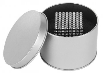 Magnetické kuličky - stříbrné + poštovné jen za 1 Kč