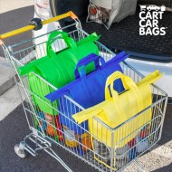 Organizér na Nákupy a do Zavazadlového Prostoru Cart Car Bags (4 kusy) + poštovné jen za 1 Kč