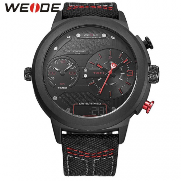 Pánské hodinky Weide - WH6405 - Červené + poštovné jen za 1 Kč