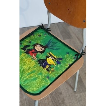Apex sedák na dětskou židličku - Malá čarodějnice - zelená
