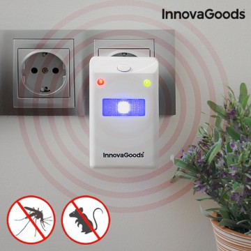 Odpuzovač Hmyzu a Hlodavců s LED InnovaGoods + poštovné jen za 1 Kč
